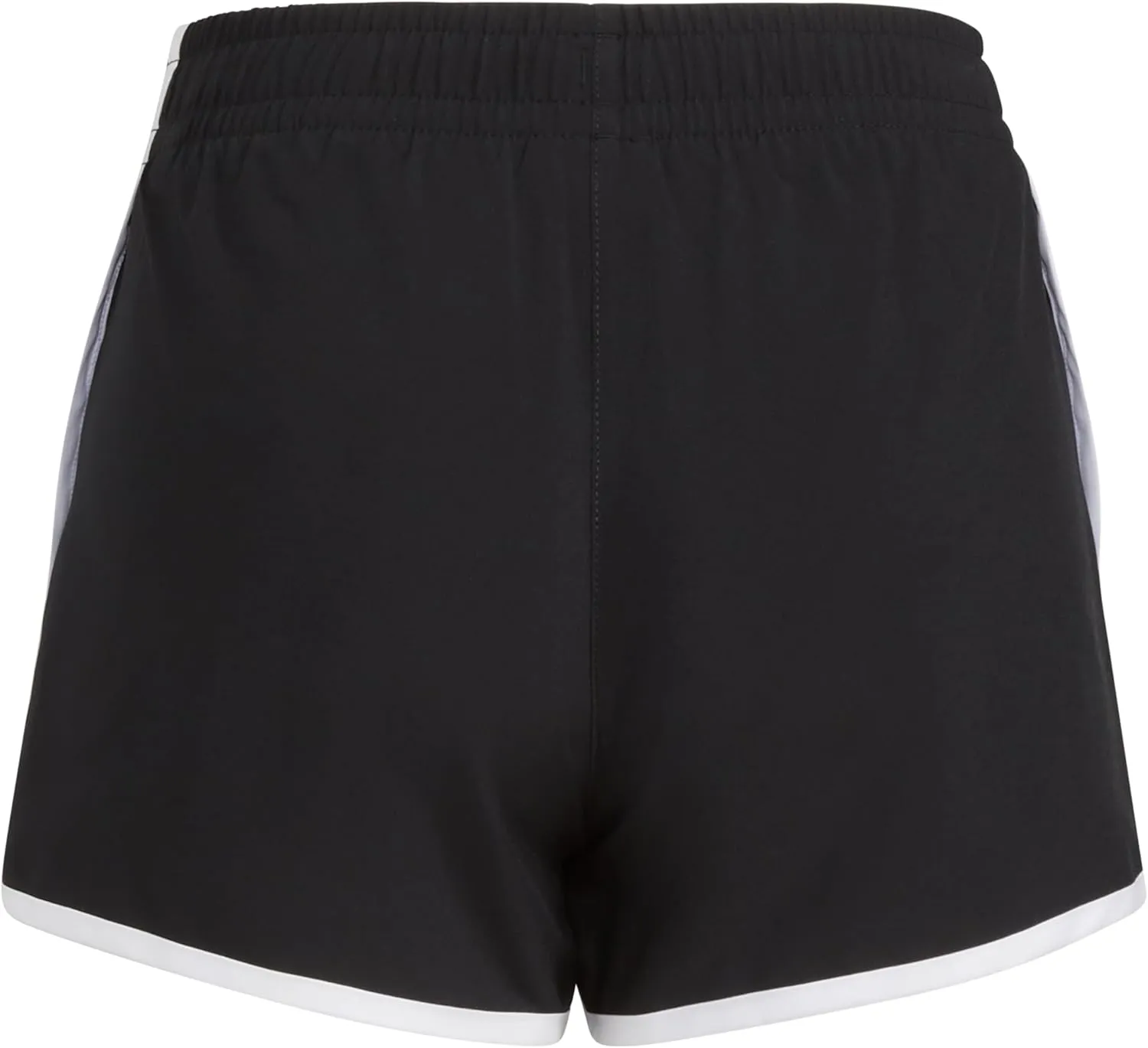 adidas Girls' Elastic Waistband Retro Woven Gym Shorts