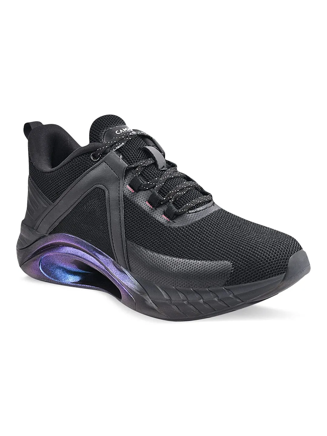ADVENTURE Black Men's Running Shoes