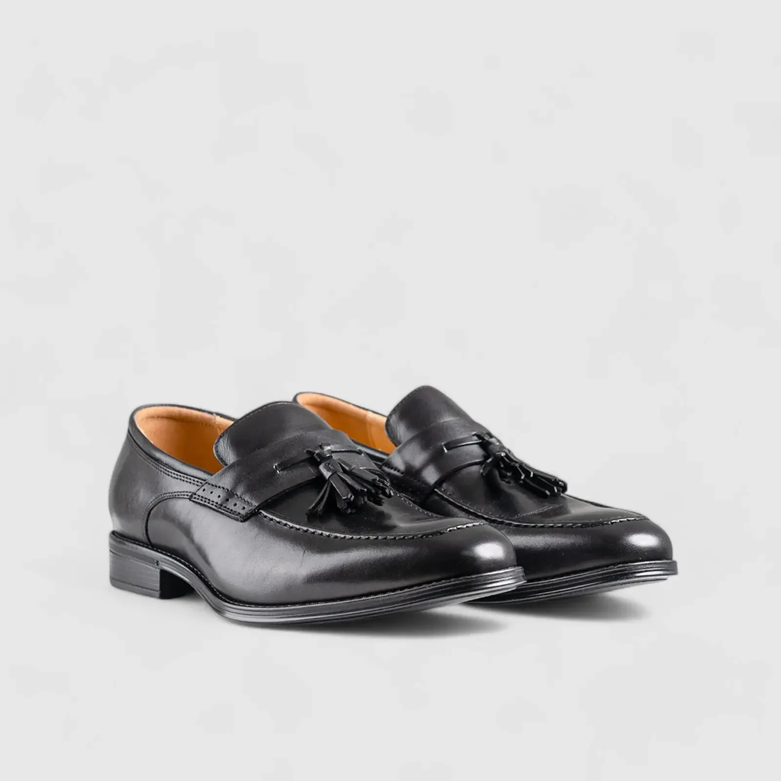Amelio Tassel Slip On Black