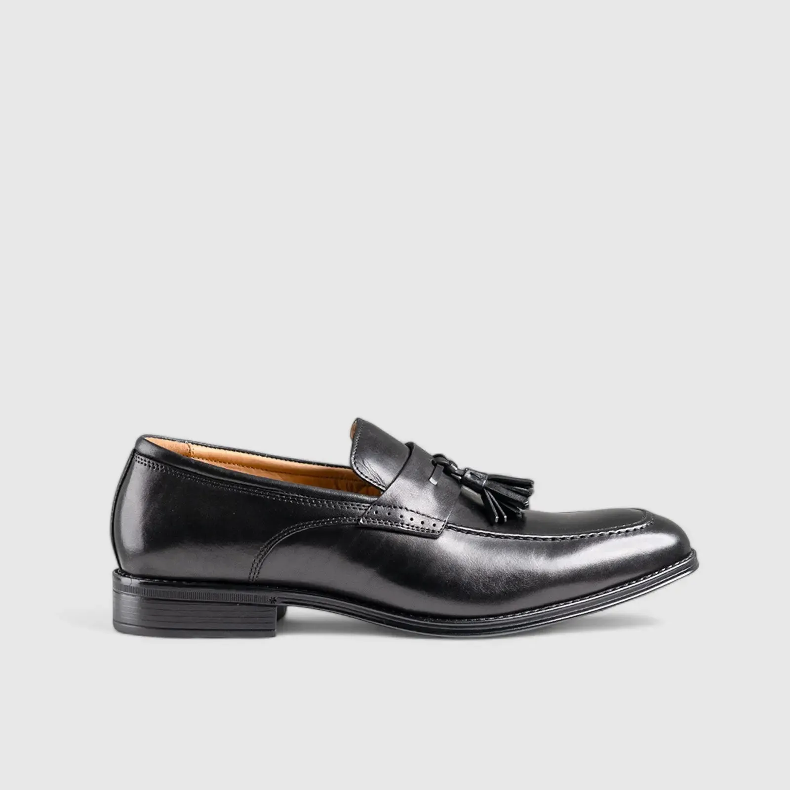Amelio Tassel Slip On Black