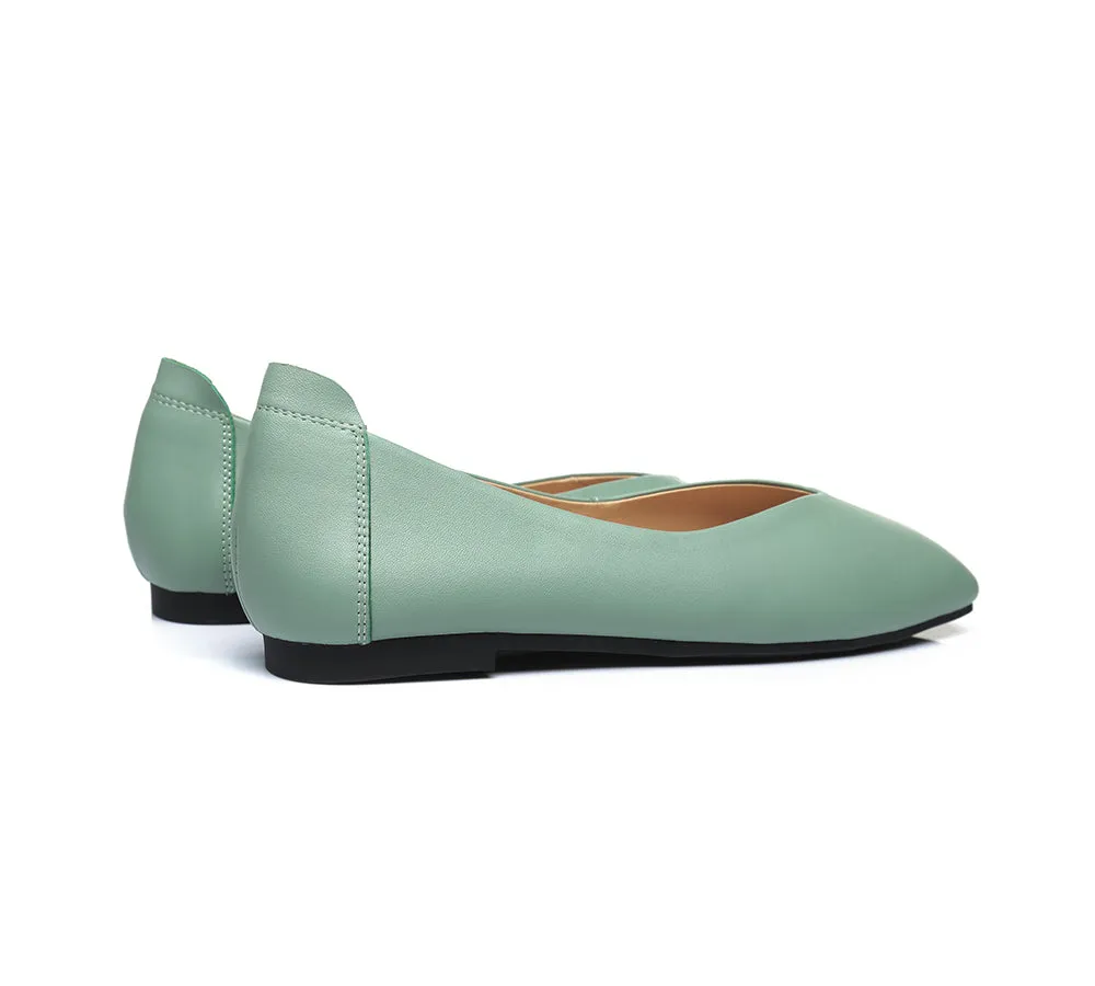 AUSTRALIAN SHEPHERD® Womens Linda Leather Flats