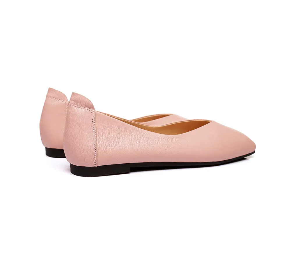 AUSTRALIAN SHEPHERD® Womens Linda Leather Flats