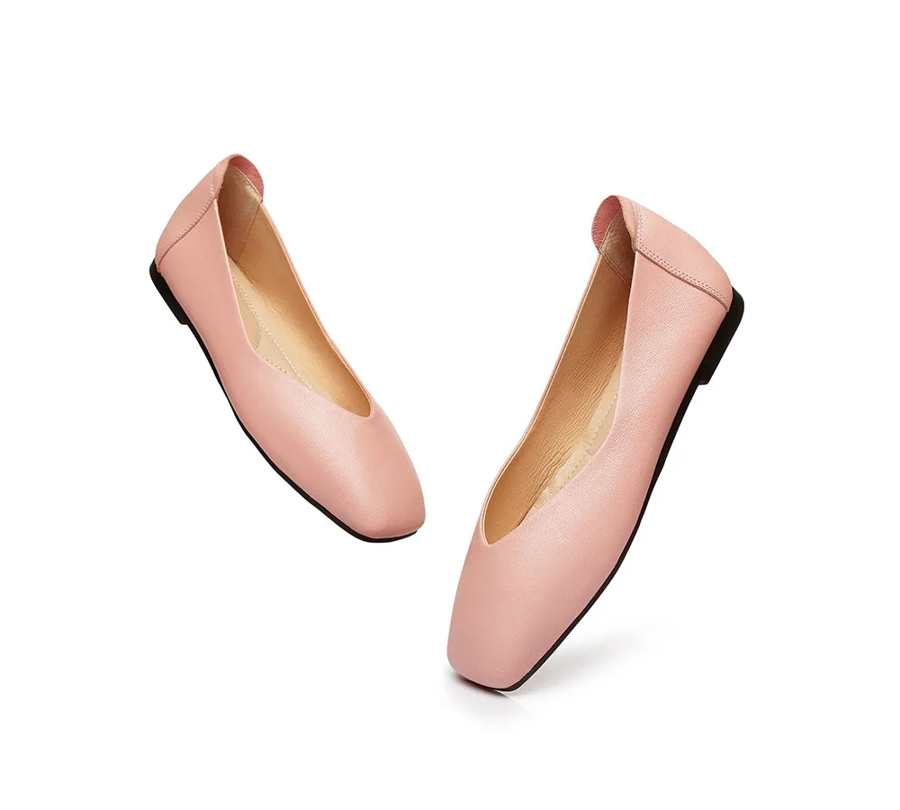 AUSTRALIAN SHEPHERD® Womens Linda Leather Flats