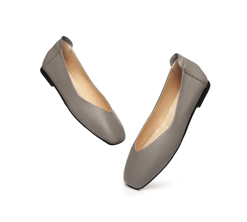 AUSTRALIAN SHEPHERD® Womens Linda Leather Flats