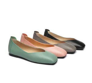 AUSTRALIAN SHEPHERD® Womens Linda Leather Flats
