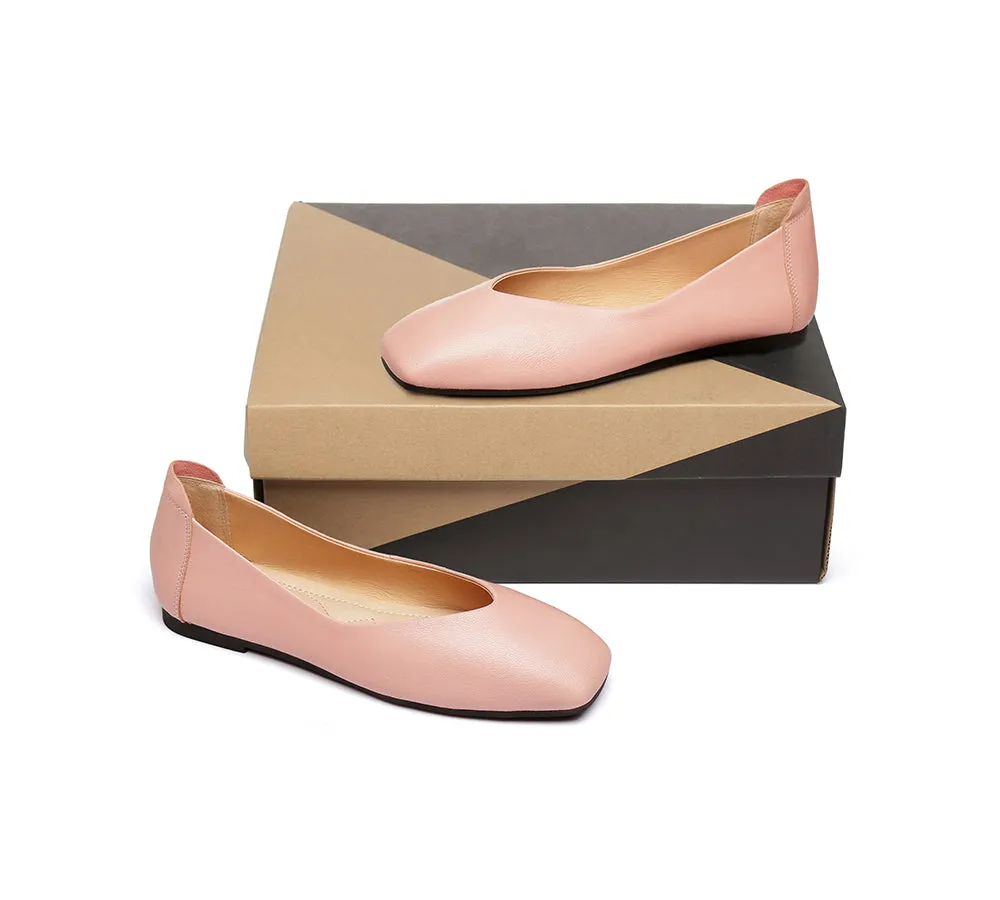 AUSTRALIAN SHEPHERD® Womens Linda Leather Flats