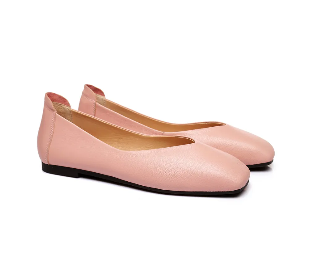 AUSTRALIAN SHEPHERD® Womens Linda Leather Flats