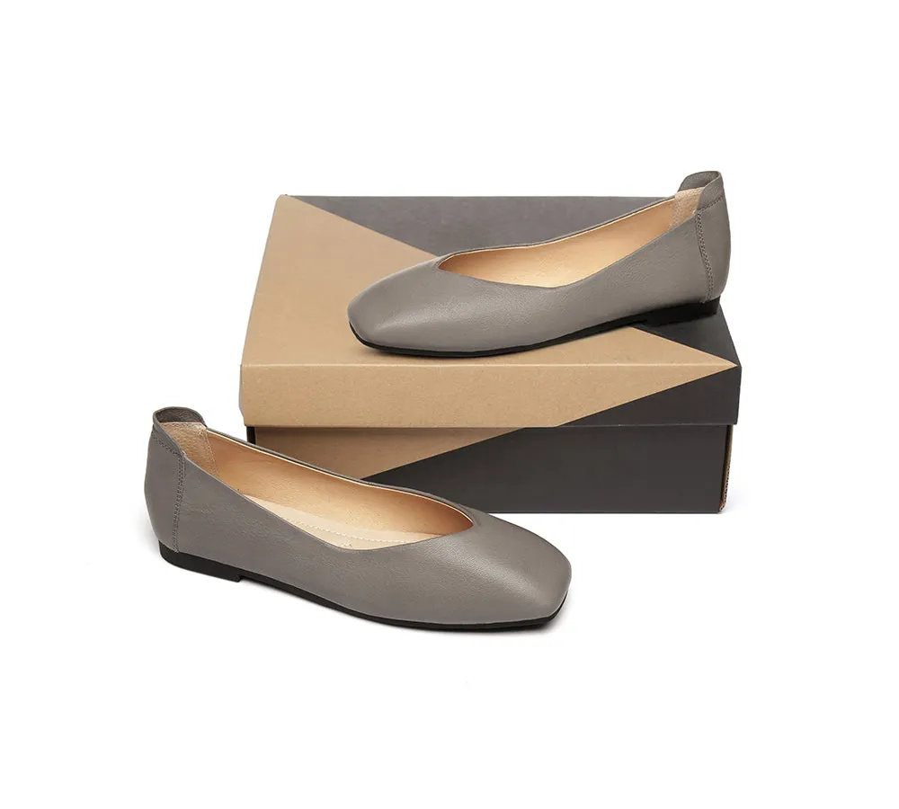 AUSTRALIAN SHEPHERD® Womens Linda Leather Flats