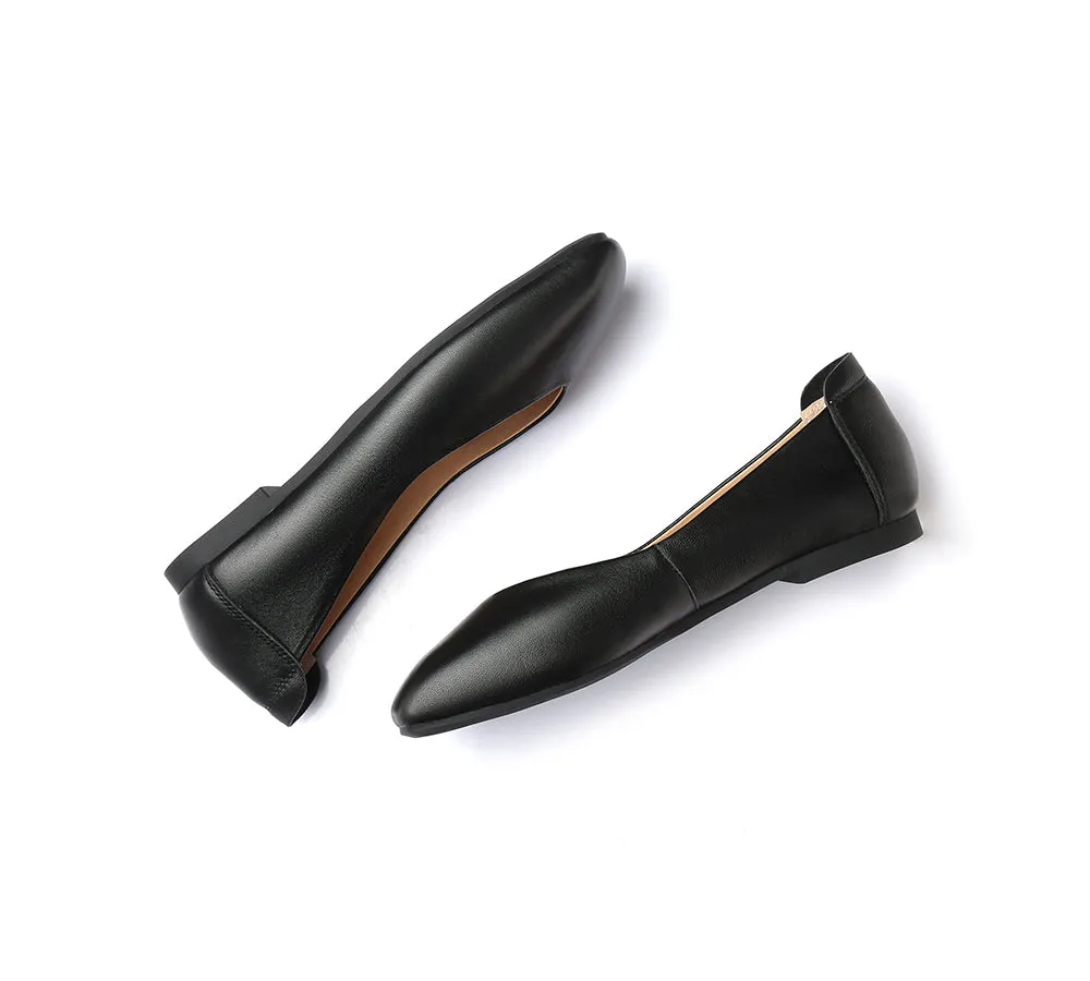 AUSTRALIAN SHEPHERD® Womens Linda Leather Flats