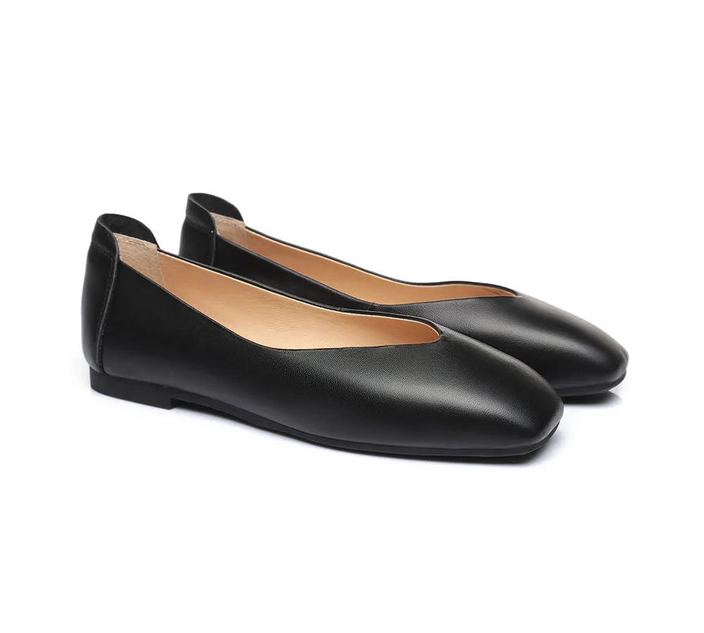 AUSTRALIAN SHEPHERD® Womens Linda Leather Flats