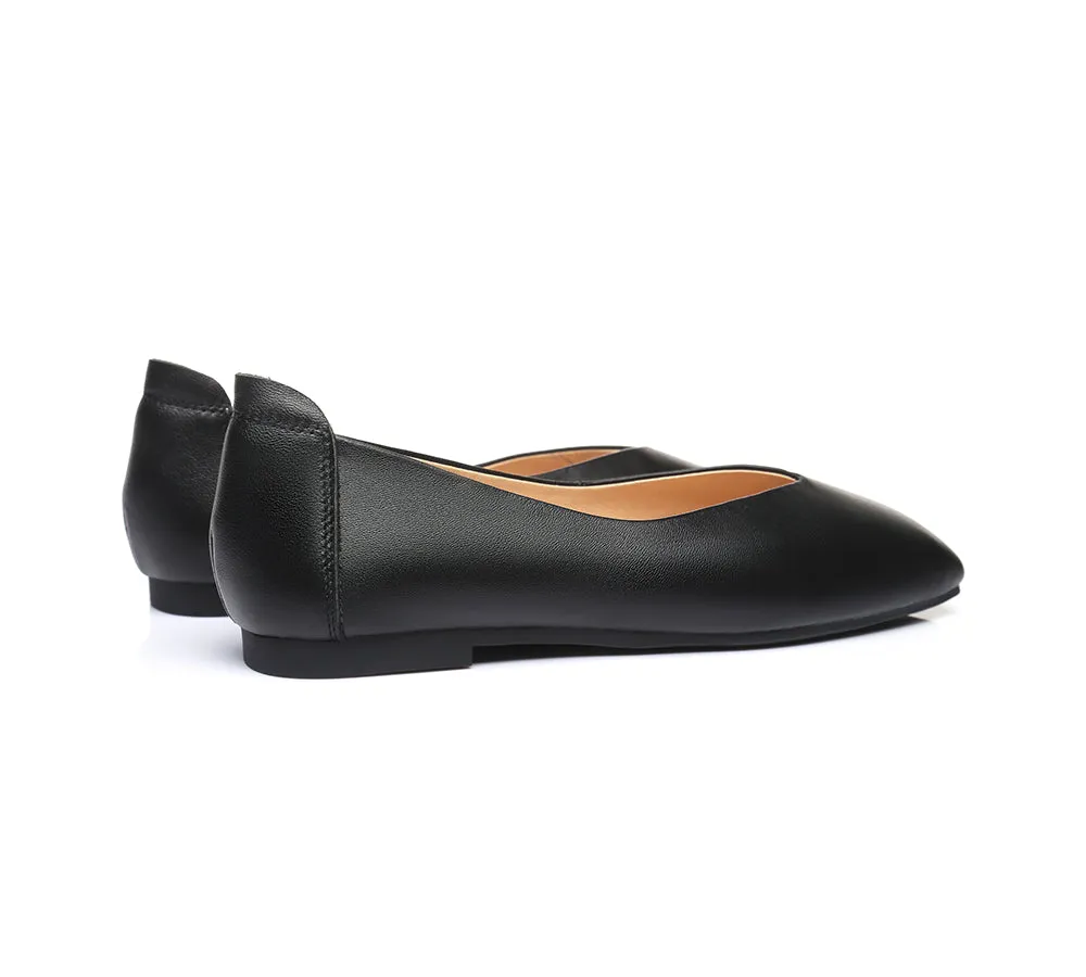 AUSTRALIAN SHEPHERD® Womens Linda Leather Flats