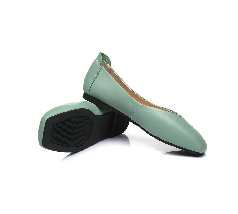 AUSTRALIAN SHEPHERD® Womens Linda Leather Flats