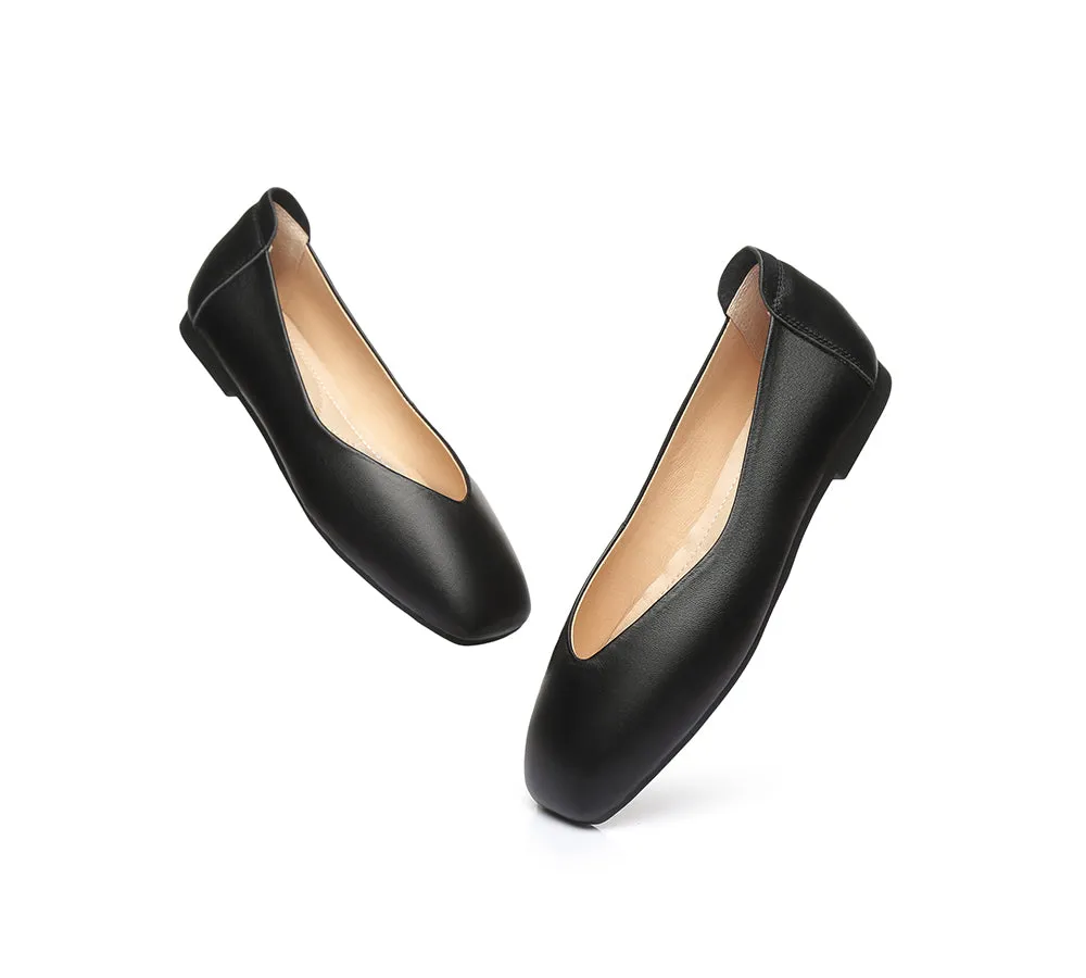 AUSTRALIAN SHEPHERD® Womens Linda Leather Flats
