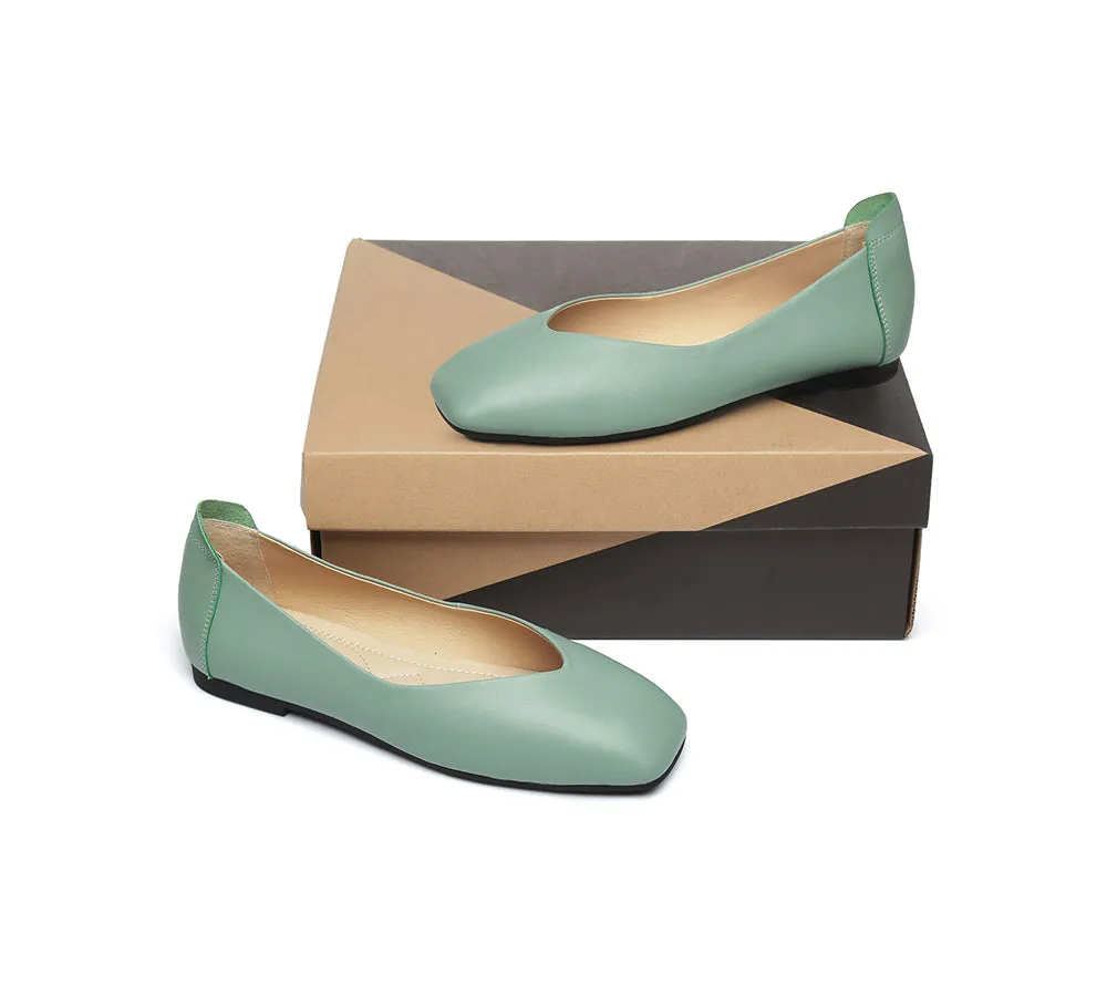 AUSTRALIAN SHEPHERD® Womens Linda Leather Flats