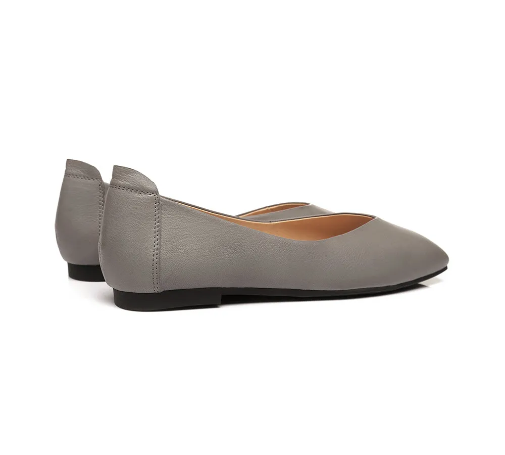 AUSTRALIAN SHEPHERD® Womens Linda Leather Flats
