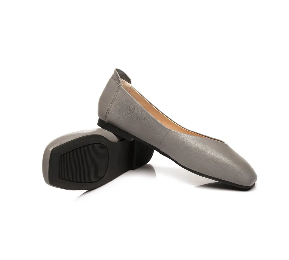 AUSTRALIAN SHEPHERD® Womens Linda Leather Flats