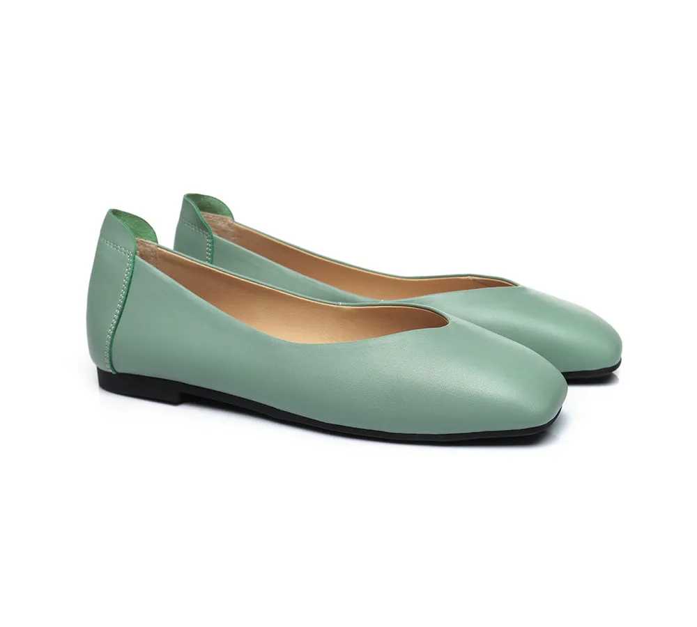 AUSTRALIAN SHEPHERD® Womens Linda Leather Flats