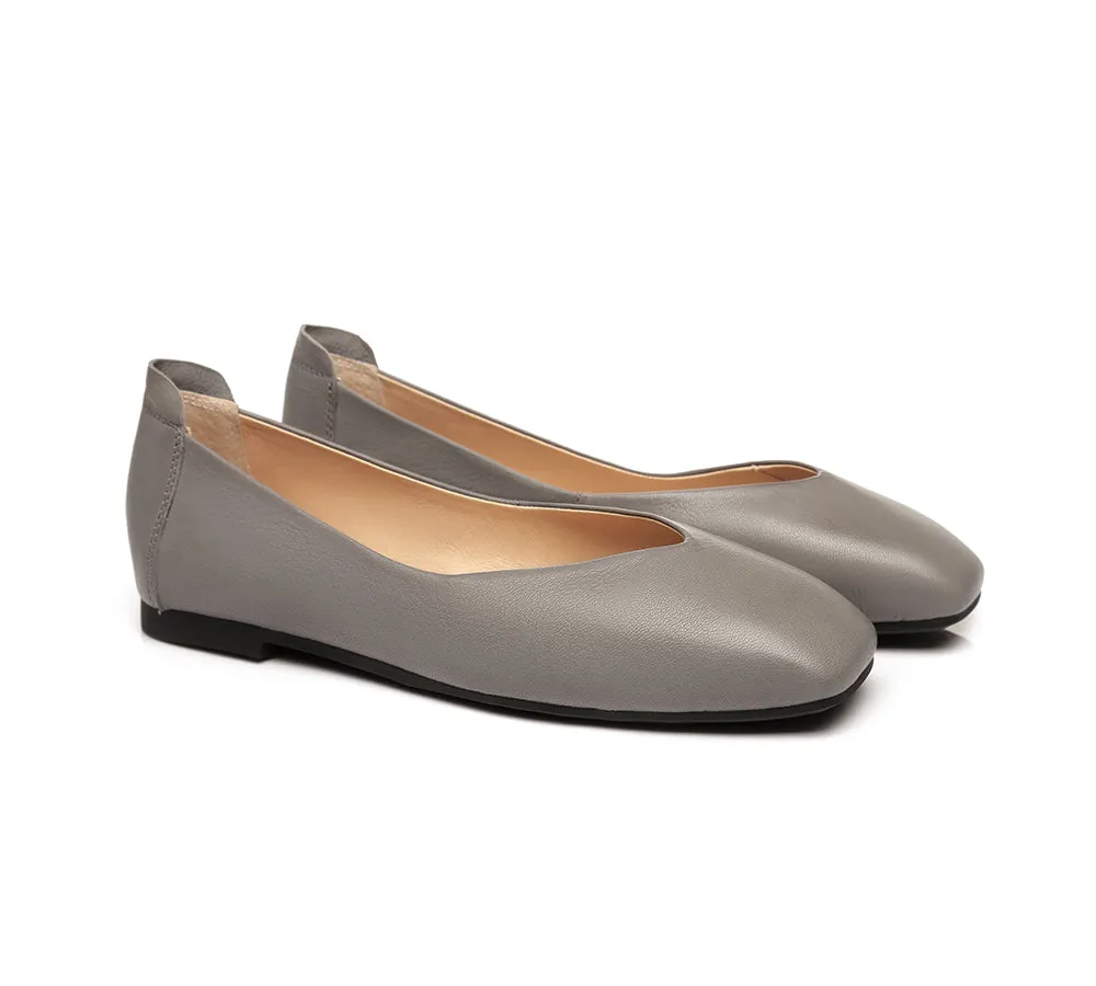 AUSTRALIAN SHEPHERD® Womens Linda Leather Flats