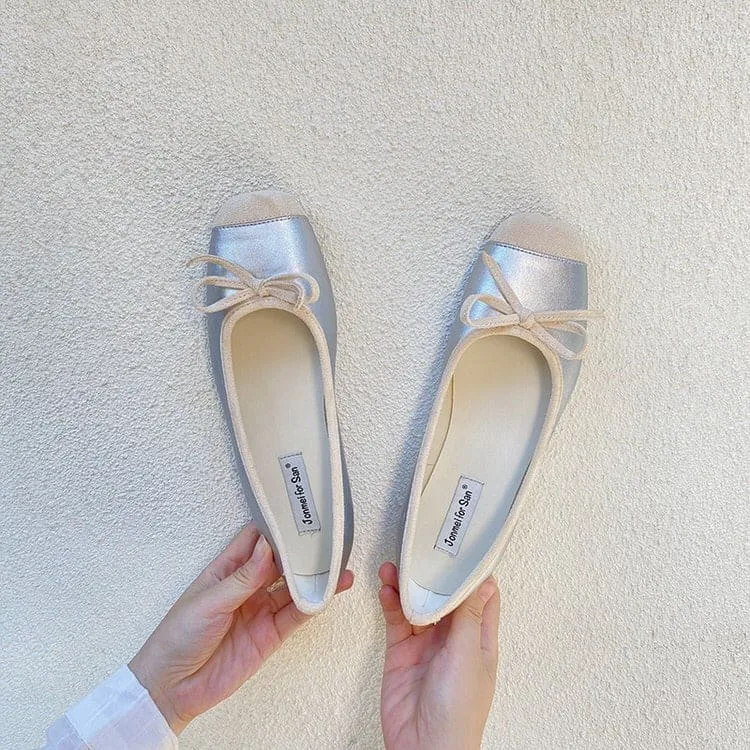 Ballet Comfortable Bow Flats