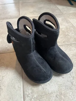 Bogs, toddler, black boots, 8, Shoes 8 (Toddler:2-4yr)