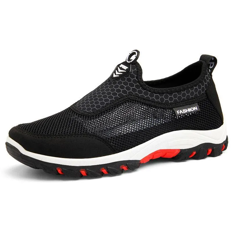 Breathable lightweight comfortable running shoes for men
