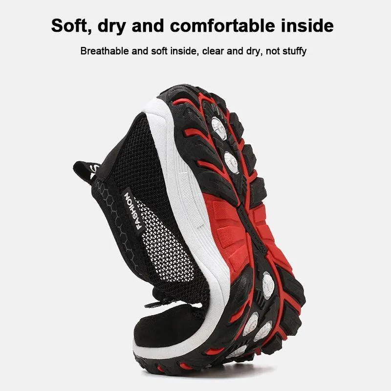 Breathable lightweight comfortable running shoes for men