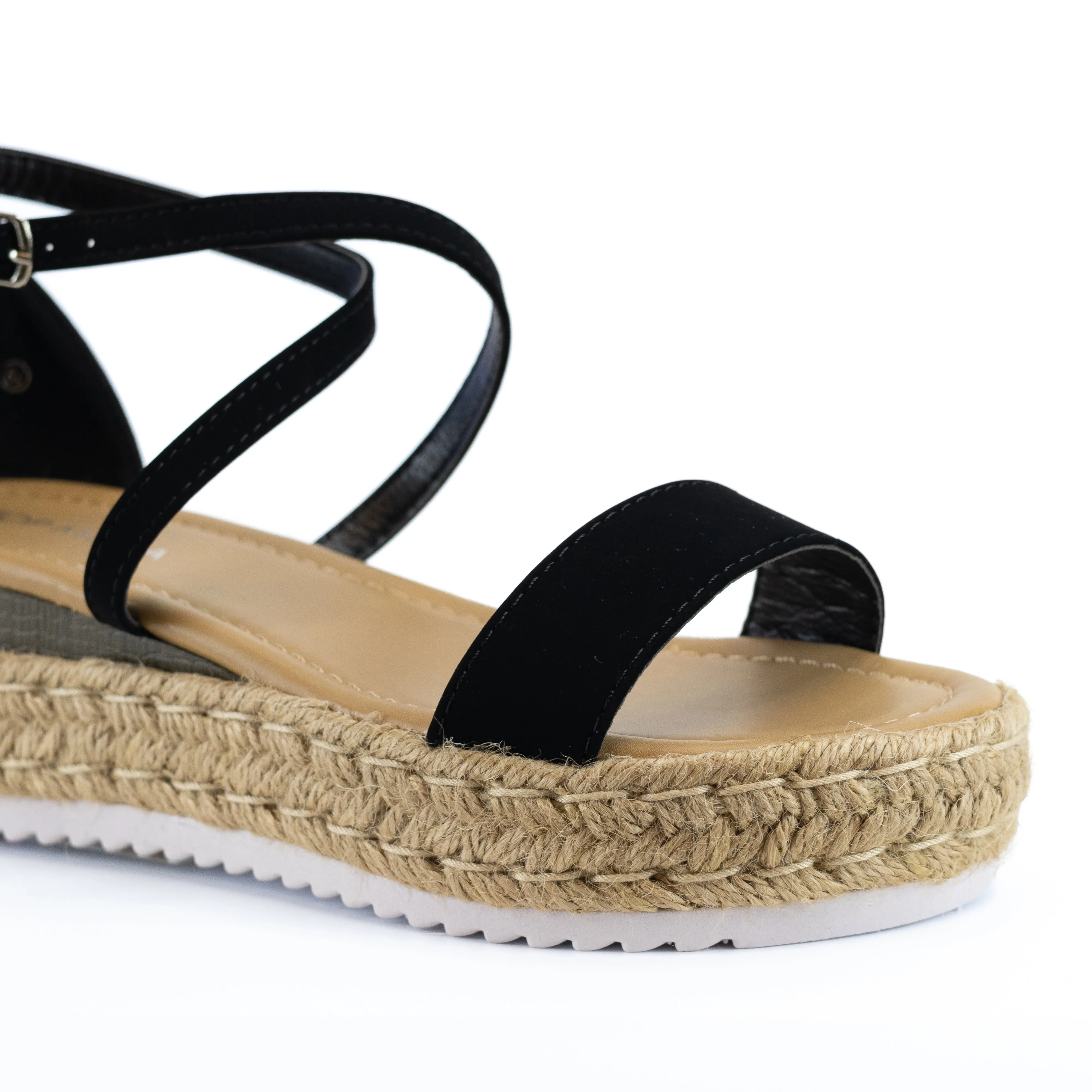 Candy - Flatform Espadrille Wedges, Stylish & Comfortable for Summer Days, Perfect for Casual or Dressy Outfits