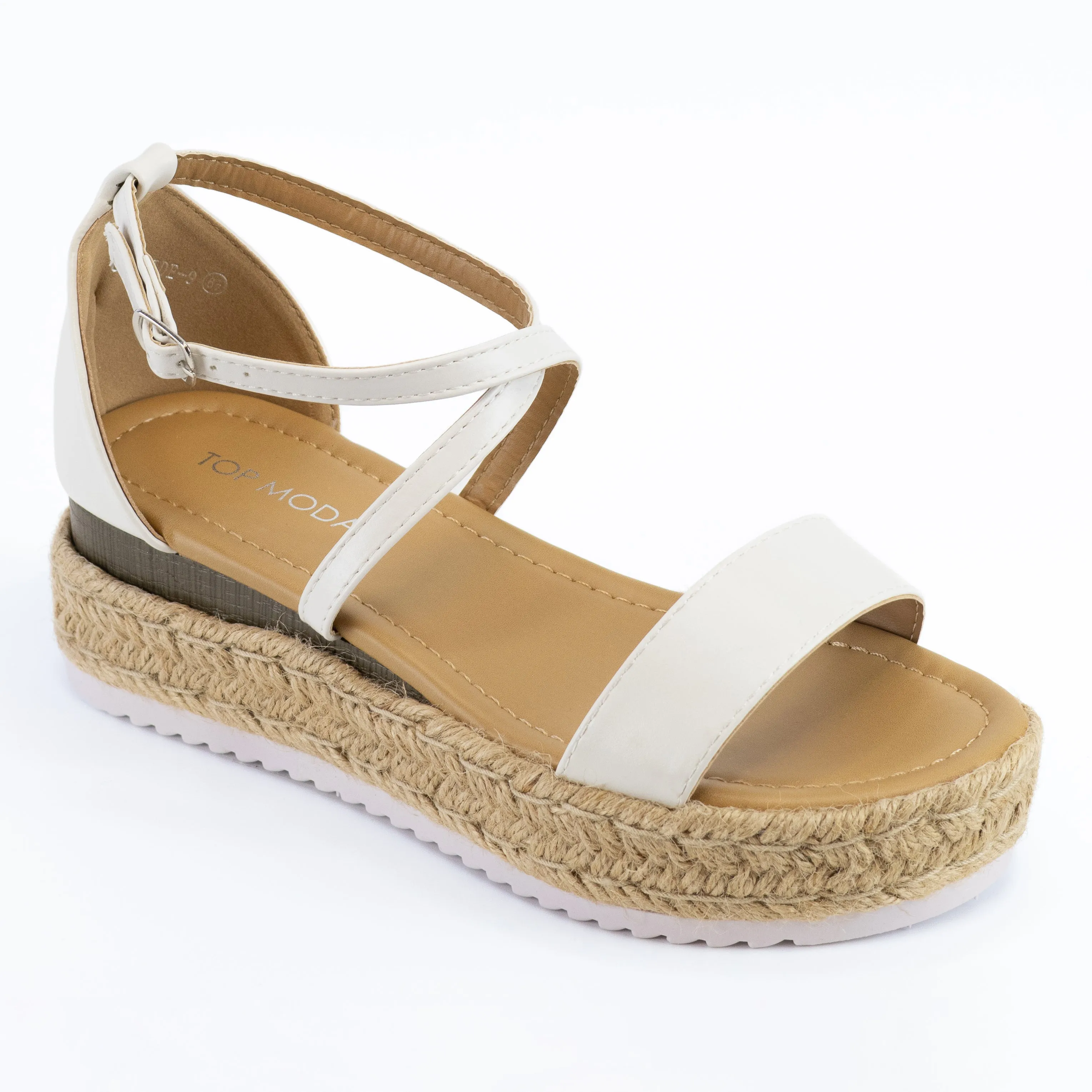 Candy - Flatform Espadrille Wedges, Stylish & Comfortable for Summer Days, Perfect for Casual or Dressy Outfits