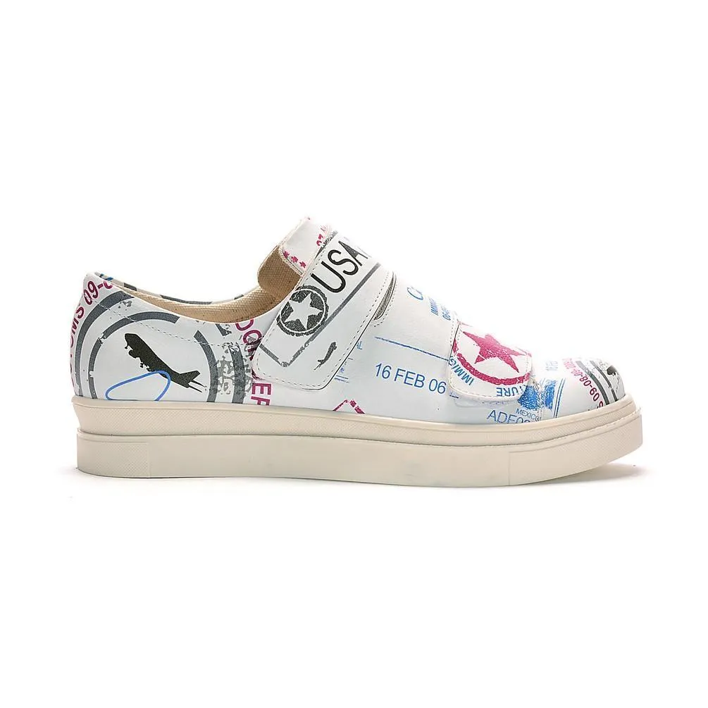 Cargo Plane Slip on Sneakers Shoes NAC110