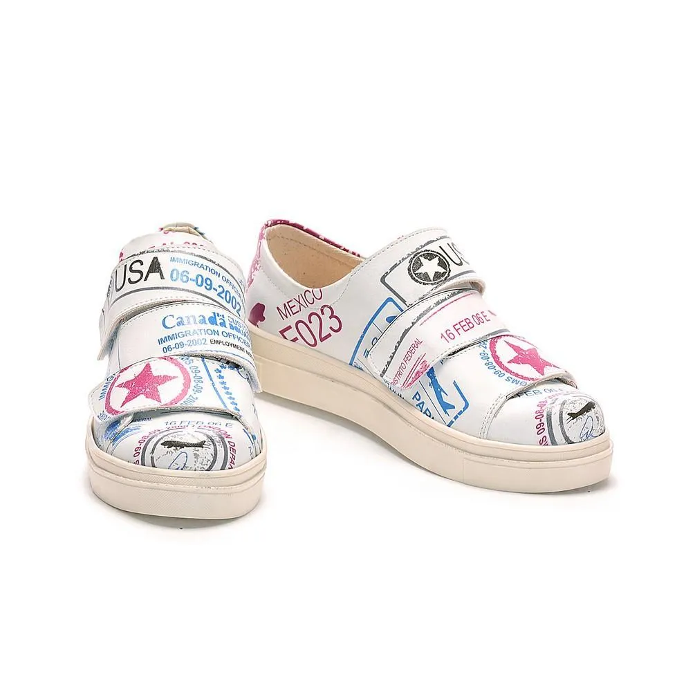 Cargo Plane Slip on Sneakers Shoes NAC110