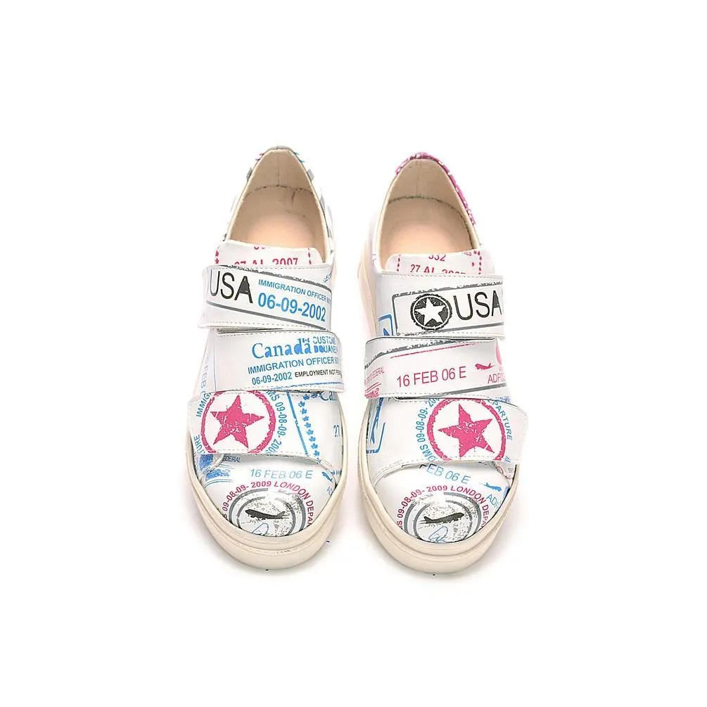 Cargo Plane Slip on Sneakers Shoes NAC110