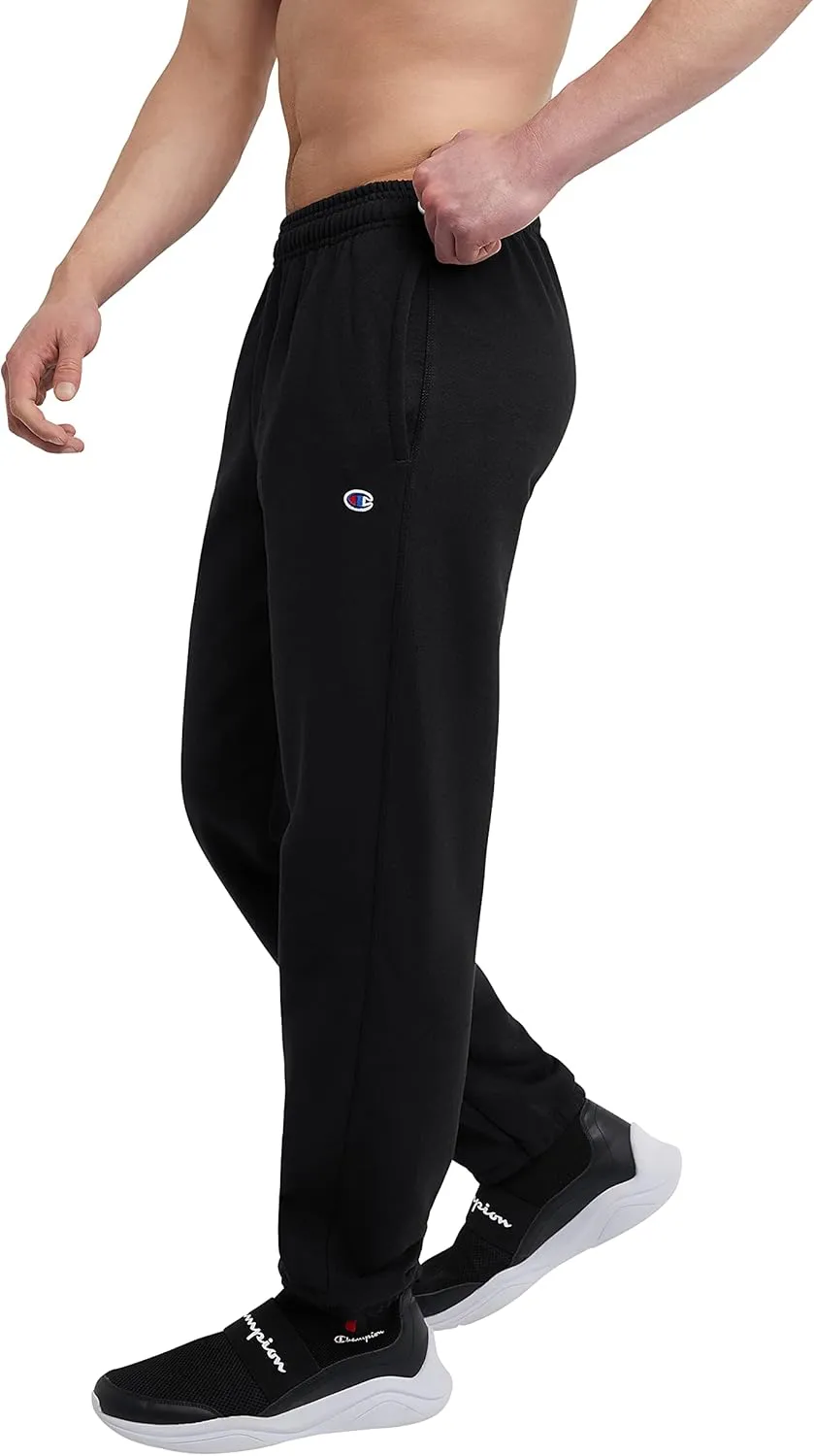 Champion Sweatpants, Powerblend, Relaxed Bottom Pants for Men (Reg. Or Big & Tall)
