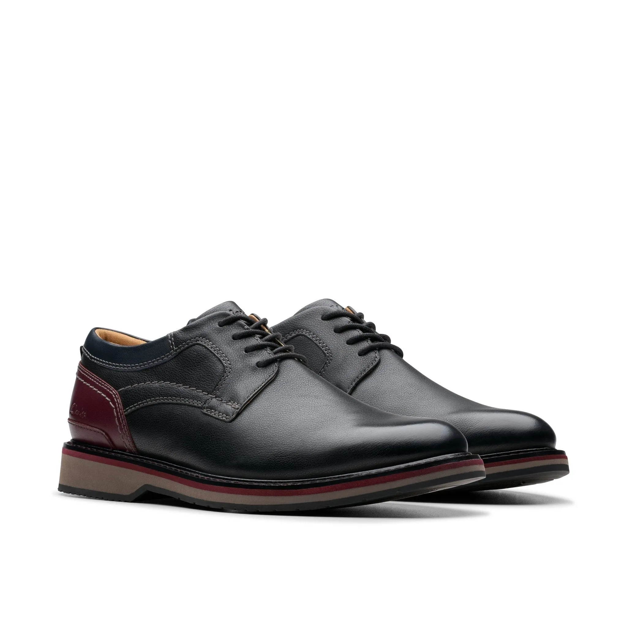 Clarks Men's Monahan Leather Dress Shoes
