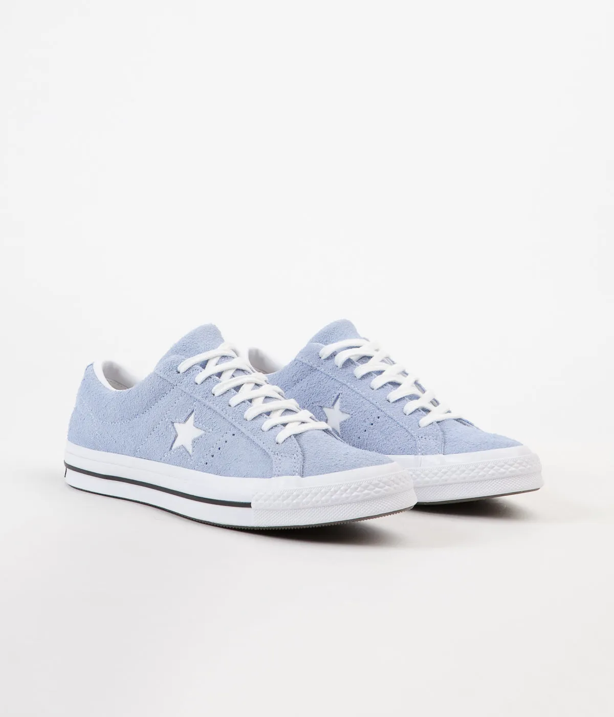Converse One Star Ox Shoes - Blue Chill / White / Black