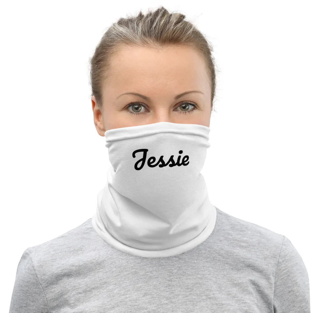 Custom Name Personalized Face Mask, Washable Breathable Neck Gaiter For Men or Women