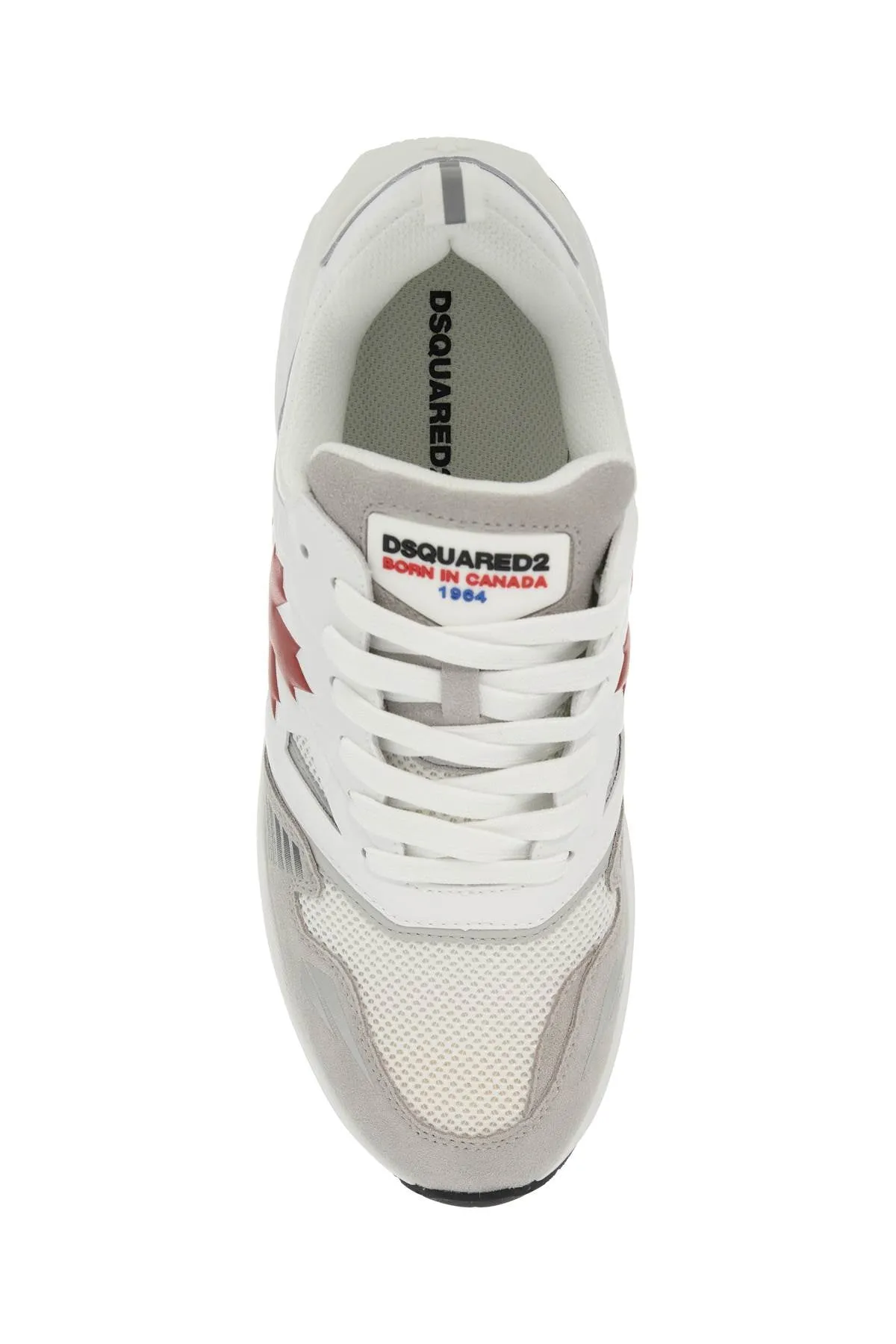 dash sneakers running SNM0376 01503805 BIANCO ROSSO