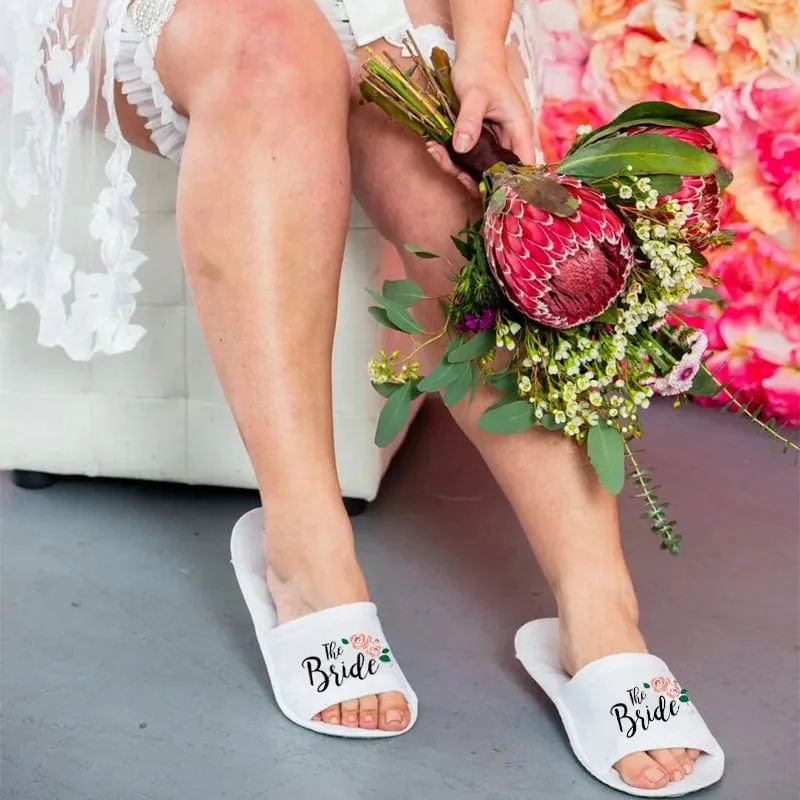 Decorative Bride & Groom Slippers