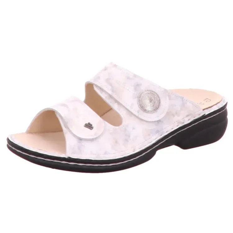 Finn Comfort Women's Sansibar Sandals- Diva Mavi