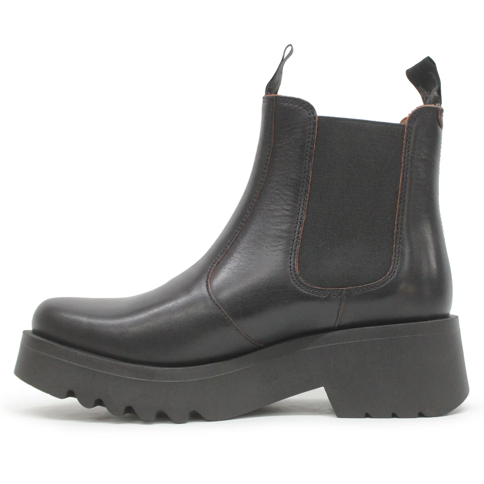 Fly London MEDI789FLY Java Leather Women's Chelsea Heel Boots