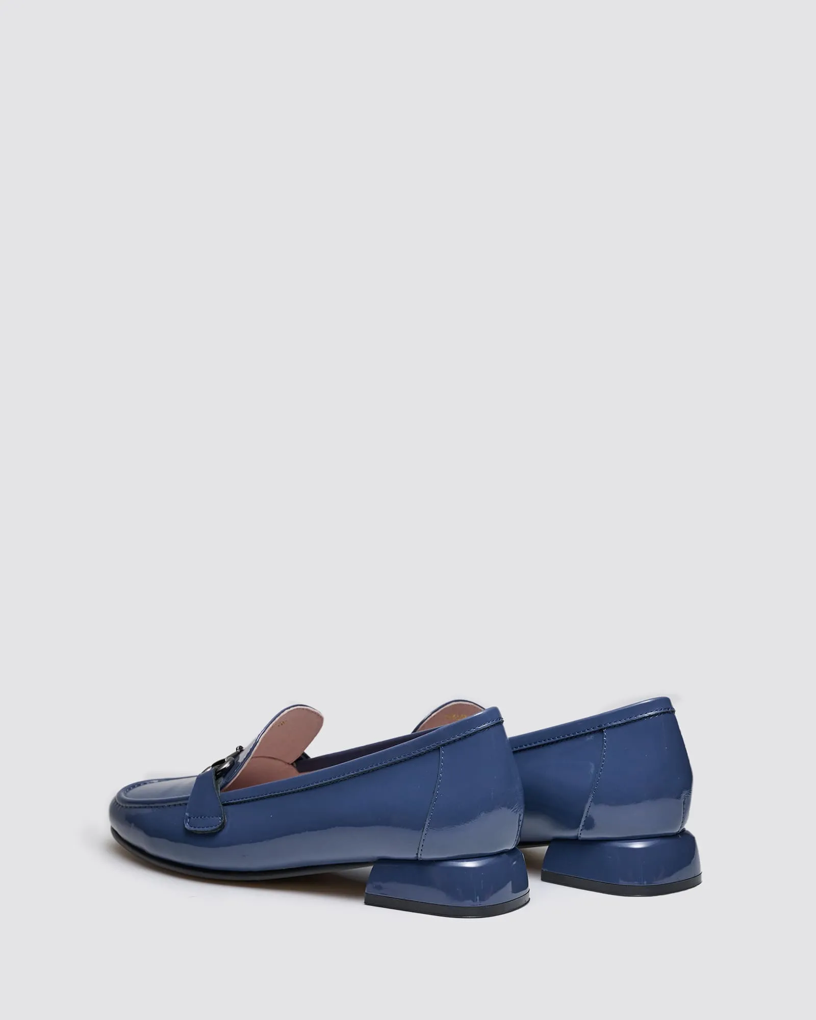 ITCHY LOAFERS DENIM PATENT LEATHER