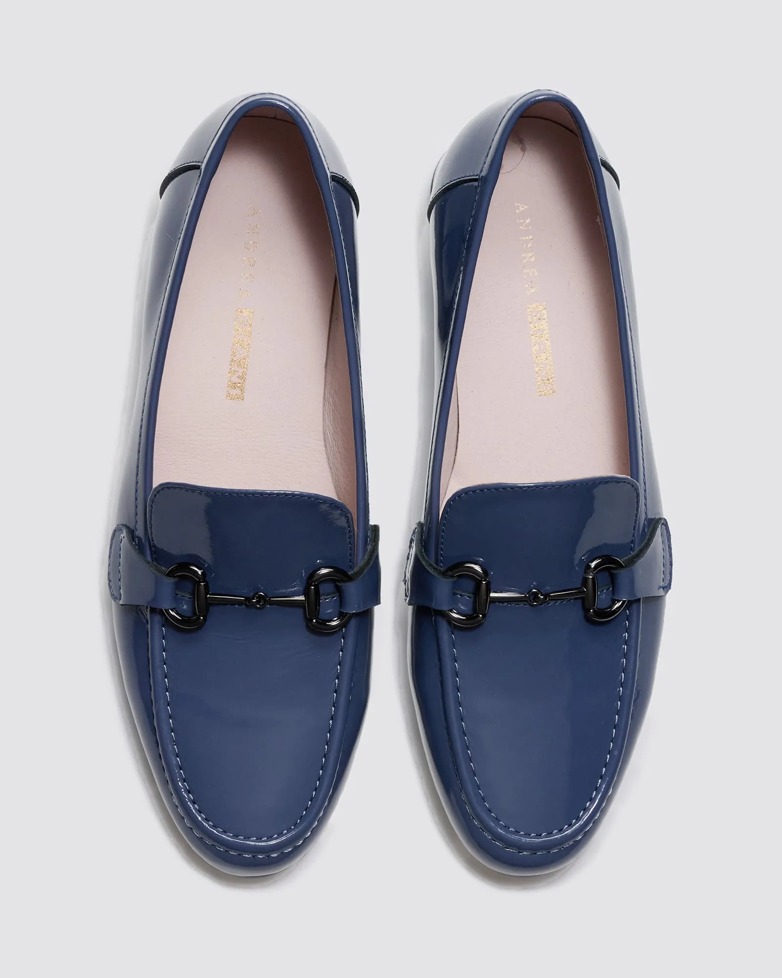 ITCHY LOAFERS DENIM PATENT LEATHER