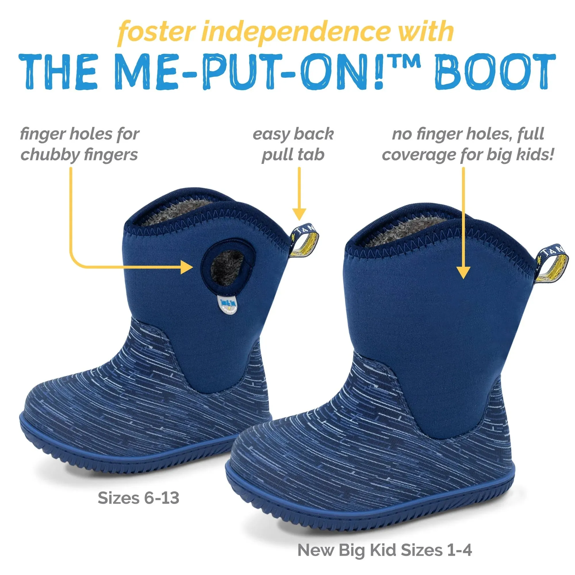 Jan & Jul Grey Birch Toasty-Dry Lite Winter Boots