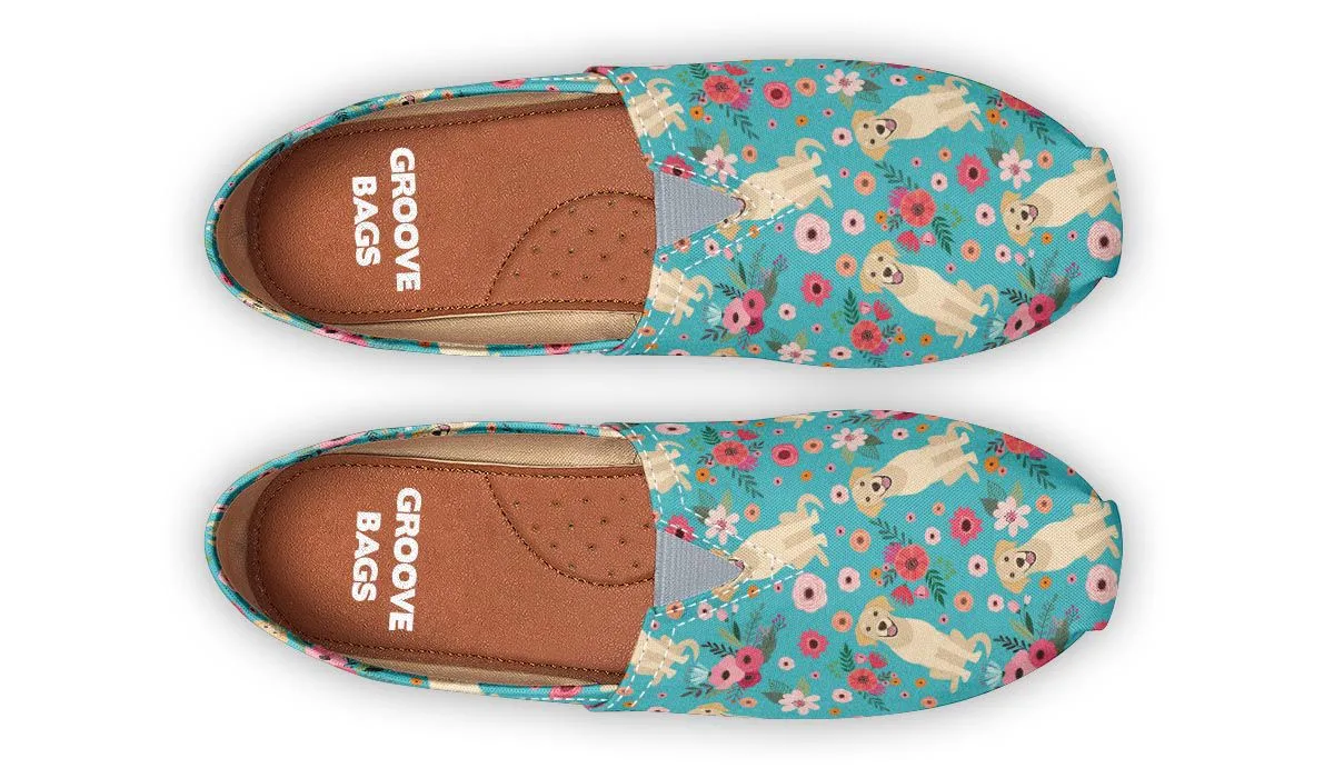 Labrador Flower Casual Shoes