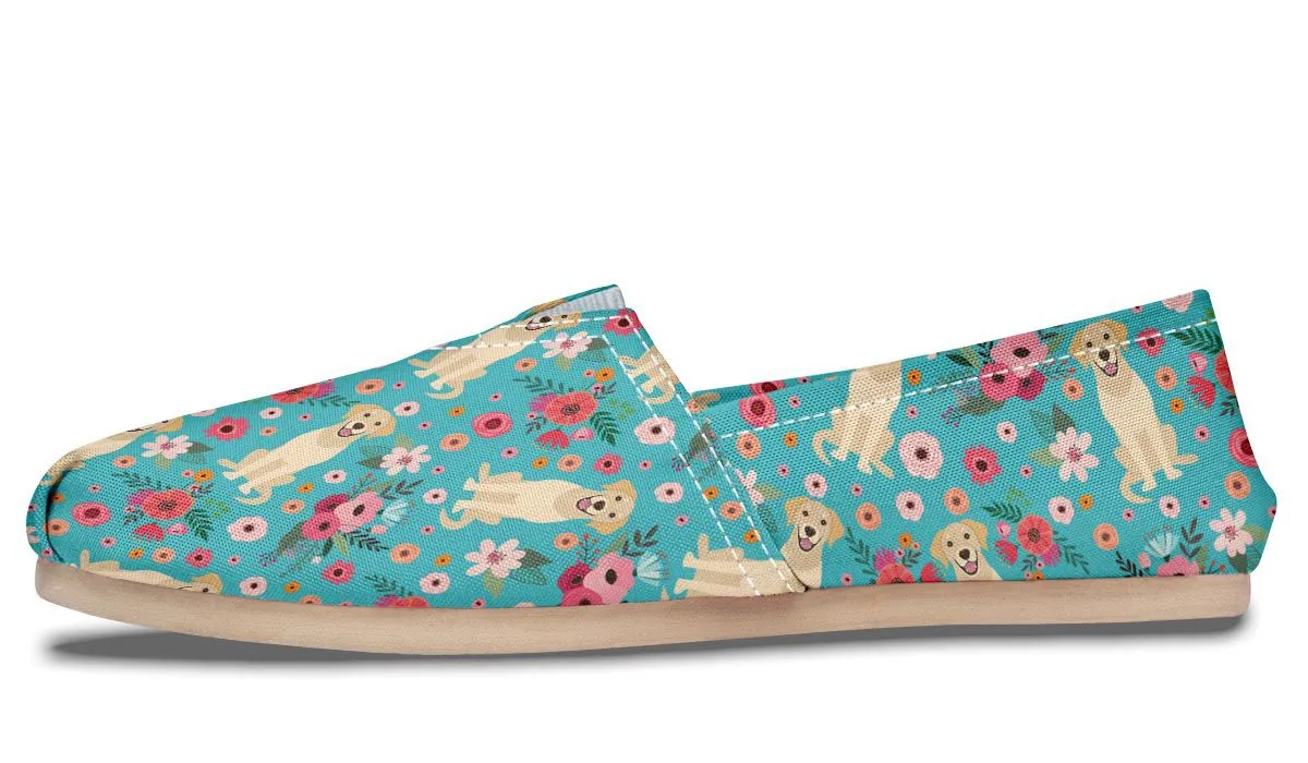 Labrador Flower Casual Shoes