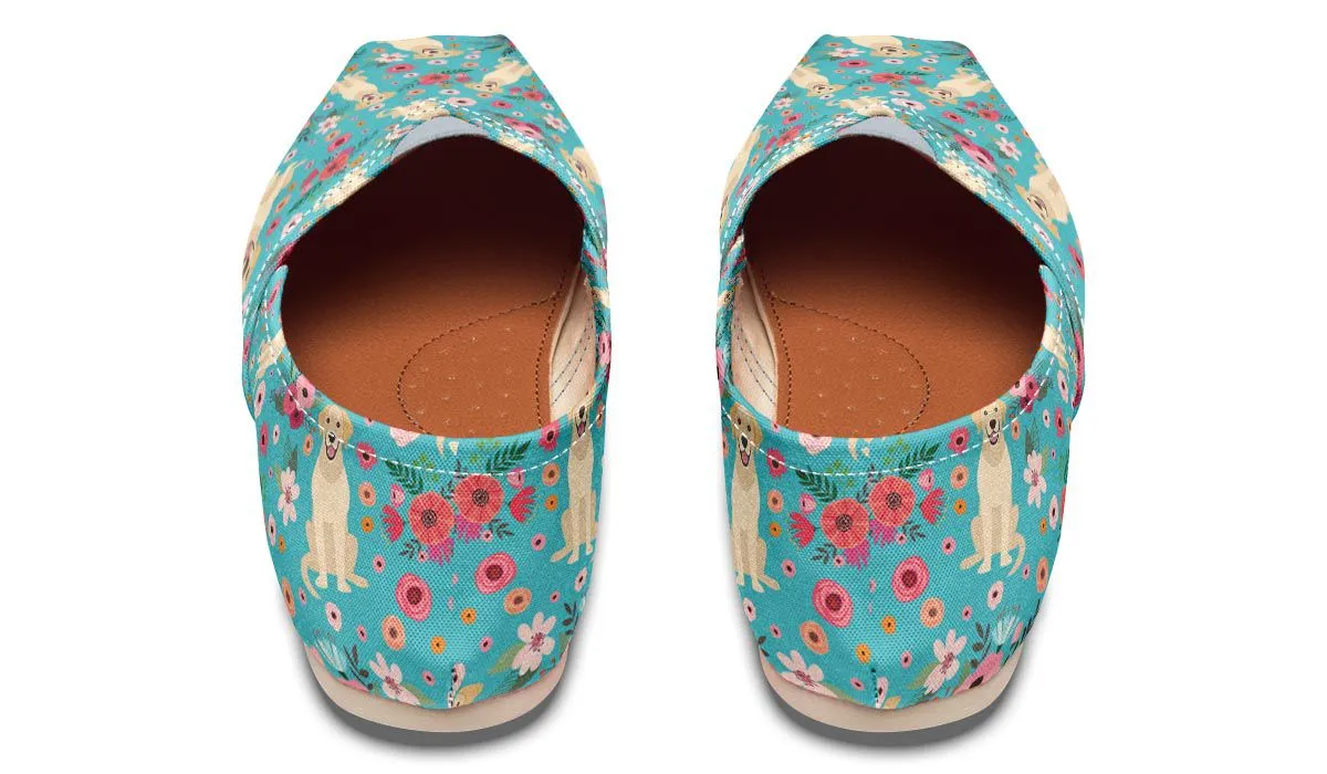 Labrador Flower Casual Shoes