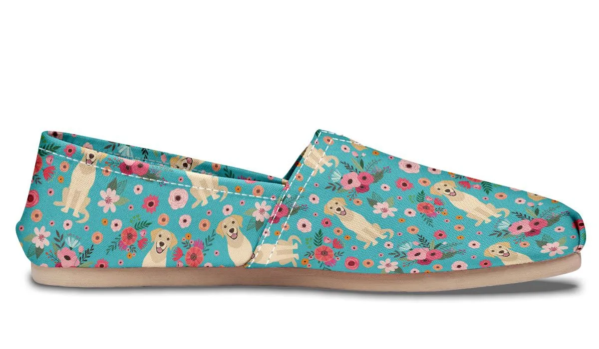 Labrador Flower Casual Shoes