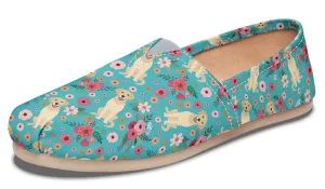 Labrador Flower Casual Shoes
