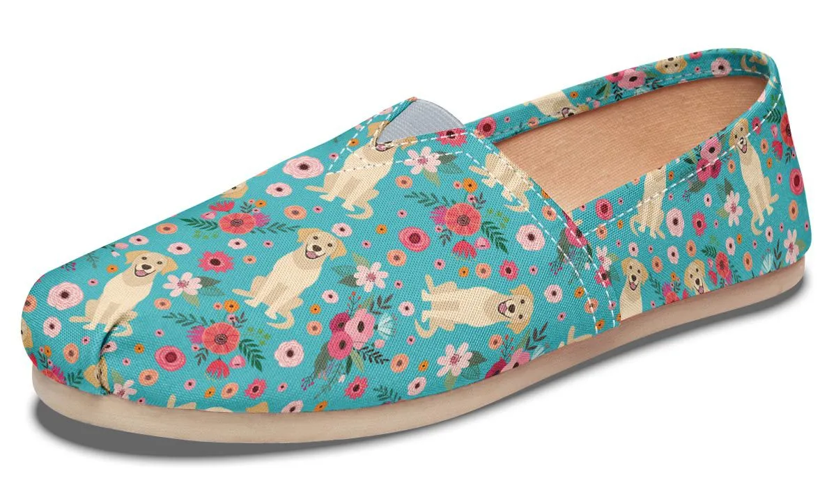 Labrador Flower Casual Shoes