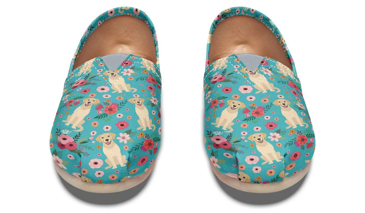 Labrador Flower Casual Shoes