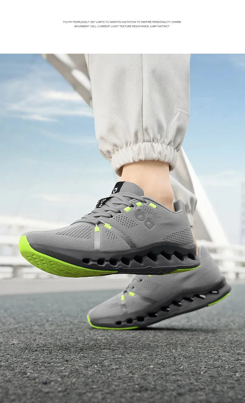New Men's slip on walking shoes running shoes lightweight and casual work jogging outdoor shoes fashionable sports shoes